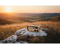 Blaupunkt ER10 Beżowe FM z latarką LED - 1507307 - zdjęcie 2